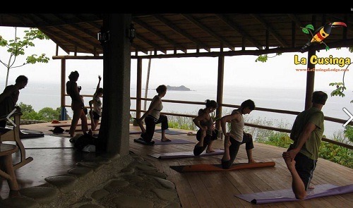 People practicing Yoga