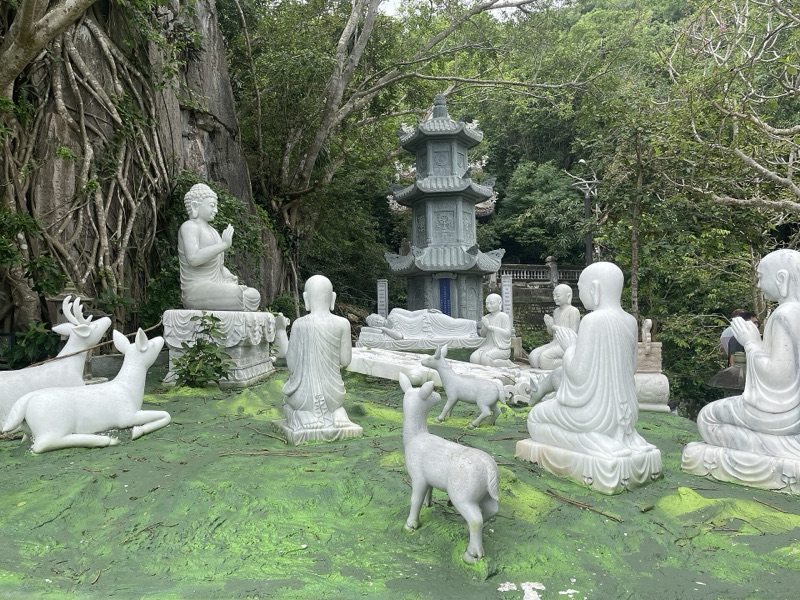 The Marble Mountains south of Da Nang, Vietnam