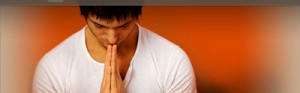 meditation with namaste mudra